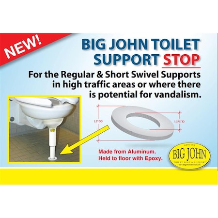 Big John Toilet Support Stop BI442614